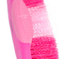 Pink Horse Long Body Brush with Soft Grip Ergonomic Handle