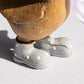 Small Duck In Grey Boots Ornament