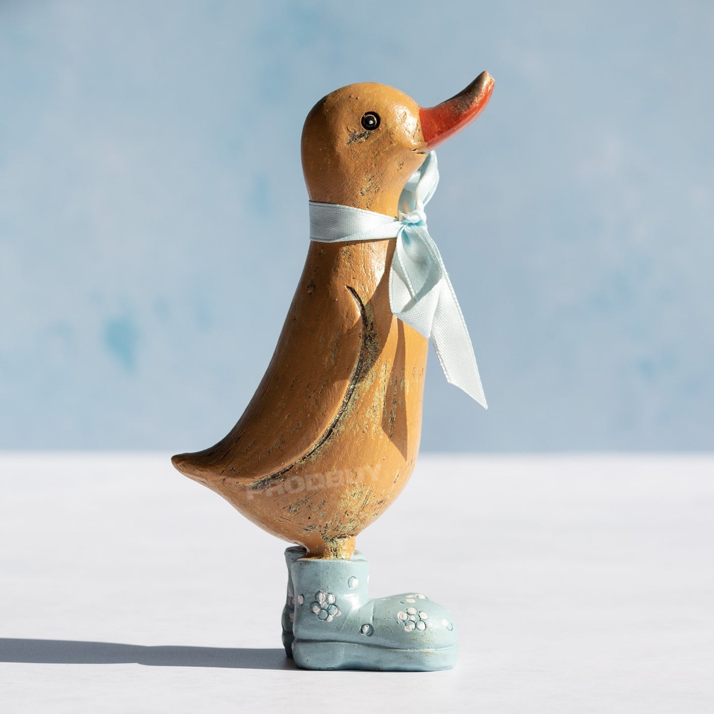 Small Duck In Blue Boots Ornament