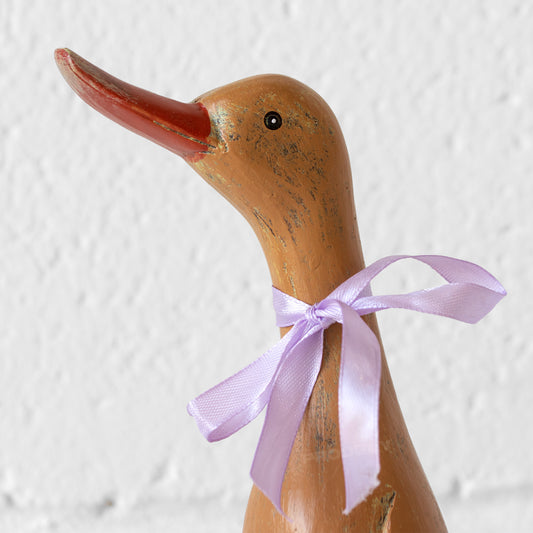 29.5cm Duck in Wellington Boots Ornament Sculpture