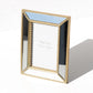 Mirrored Glass 4x6" Standing Photo Frame