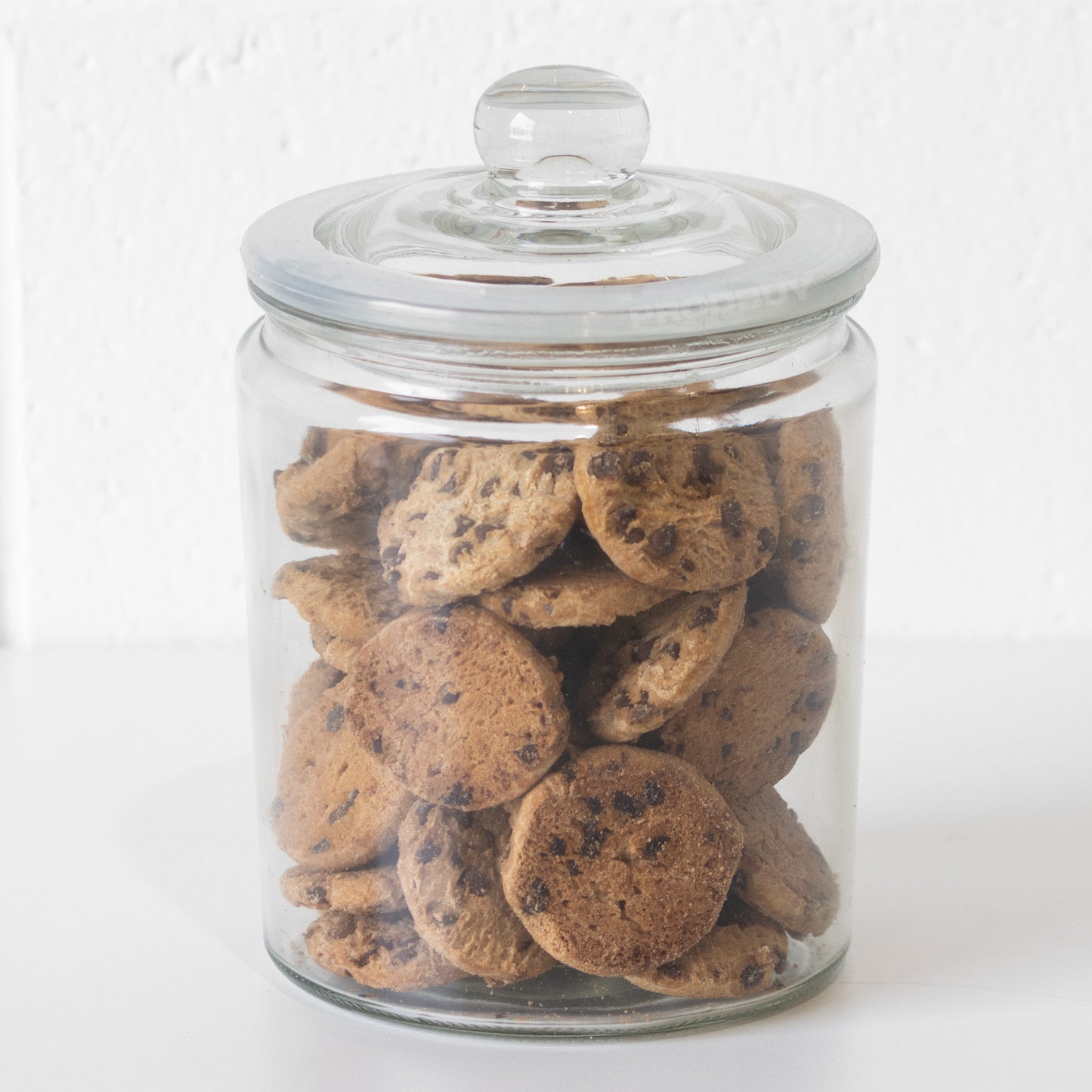 Glass 2 Litre Biscotti Biscuit Storage Jar