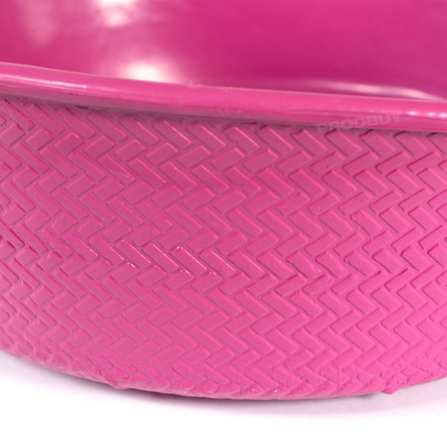 20 Litre Pink Rubber Eco Skip Feeder with Handles