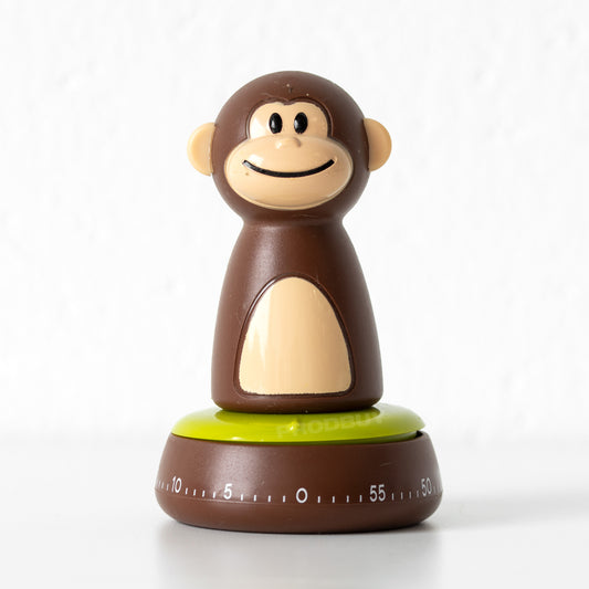 Monkey Wind Up Mechanical Kitchen Timer