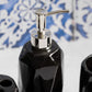 Geometric 4 Piece Bathroom Sink Accessories Set