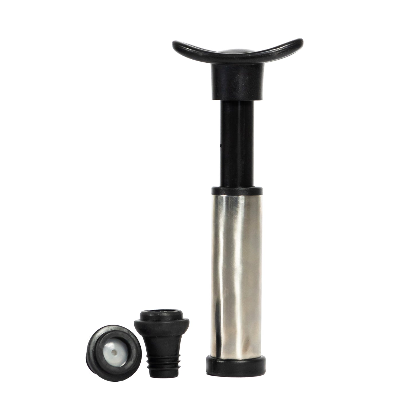Vacuum Wine Saver Pump with 2 Reusable Cork Stoppers