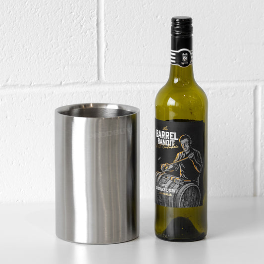 Double Walled Stainless Steel Wine Bottle Cooler