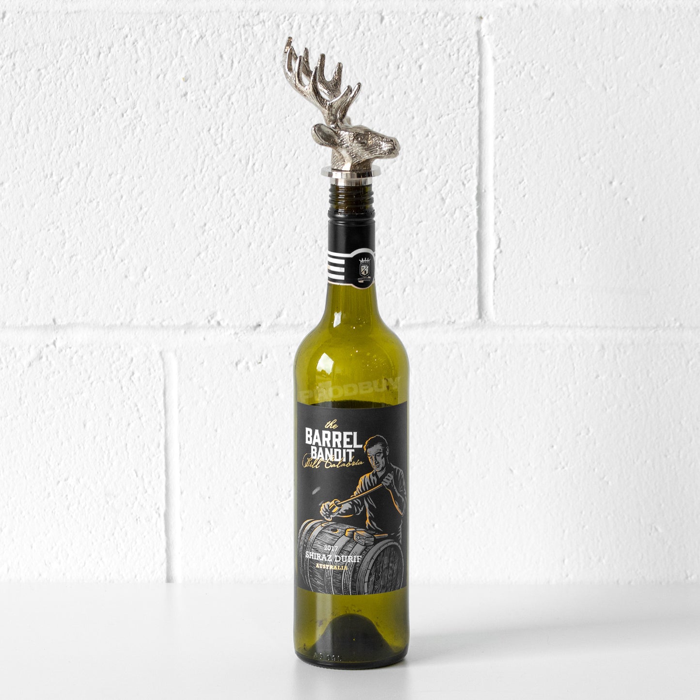 Stag Metal Wine Bottle Stopper