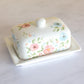 Pretty Floral Butter Storage Dish