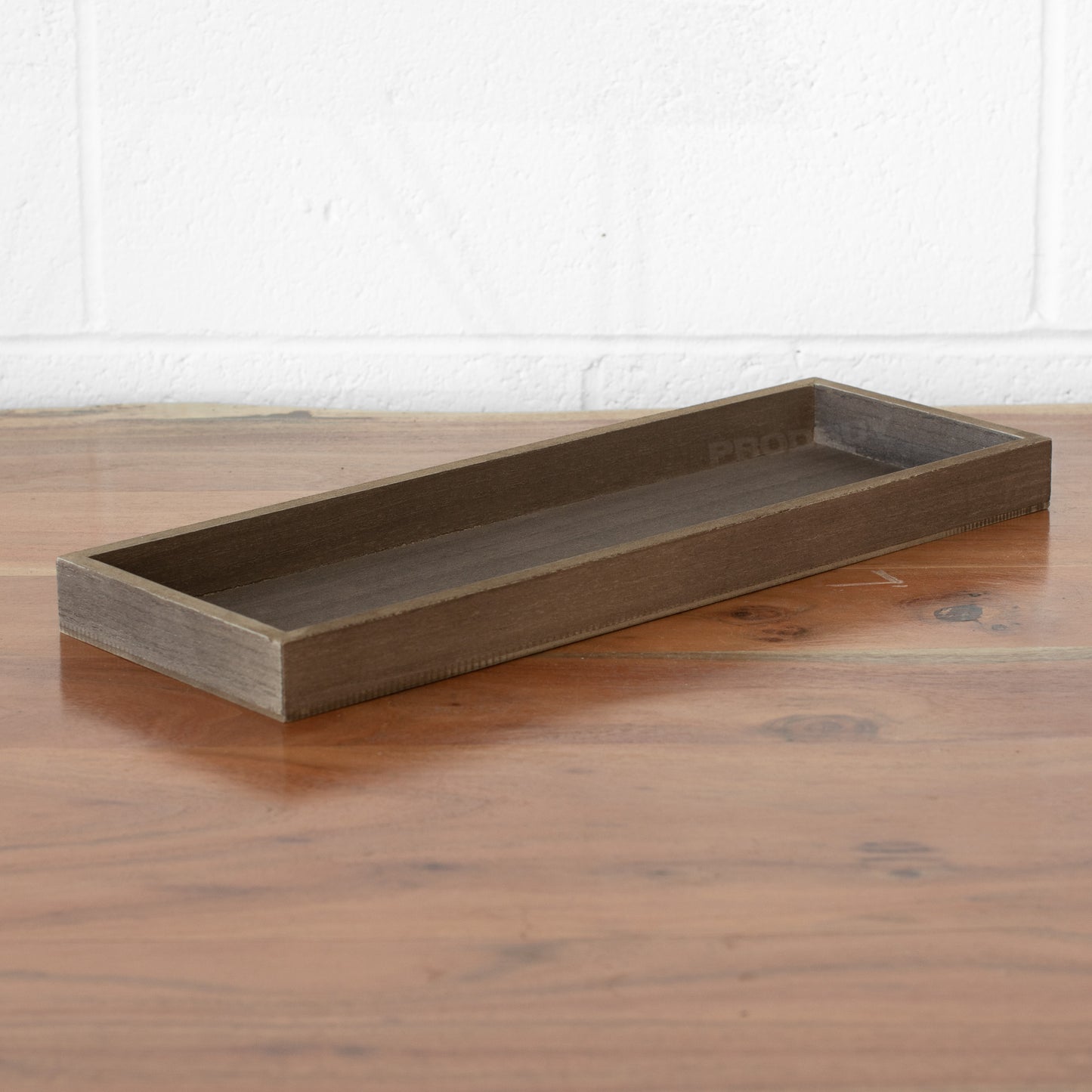 40cm Decorative Wooden Candle Storage Tray
