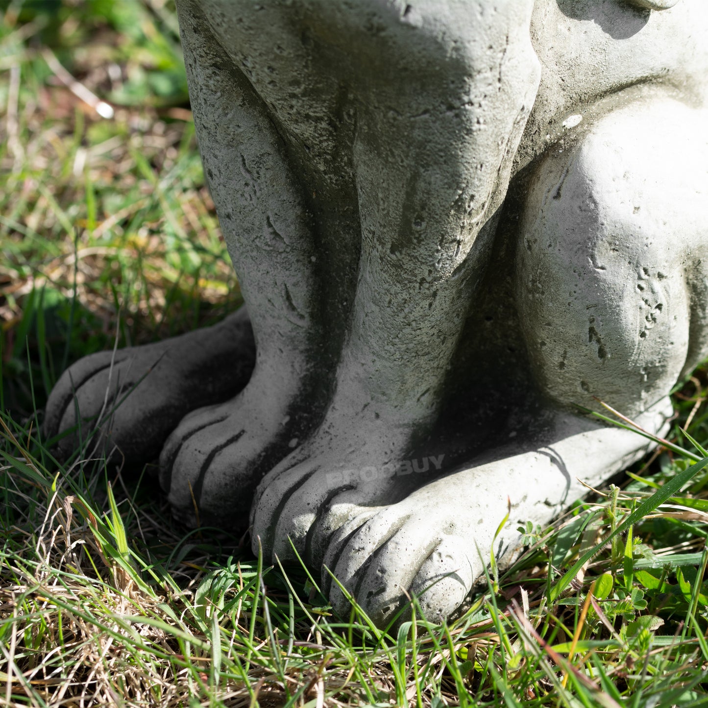 Heavy Stone 30cm Moon Gazing Hare Ornament