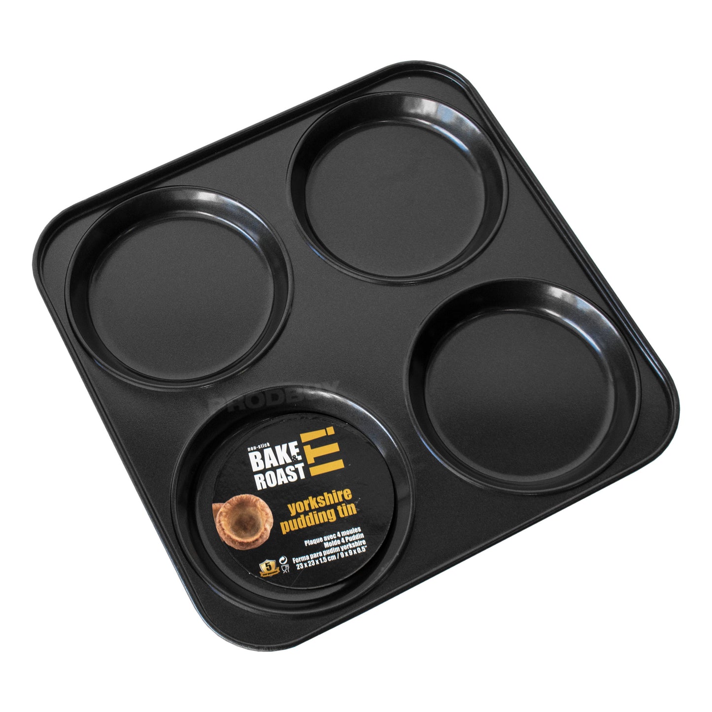 Yorkshire Pudding Tin 4 Cup Oven Baking Tray