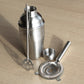 Brushed Stainless Steel Cocktail Shaker Set