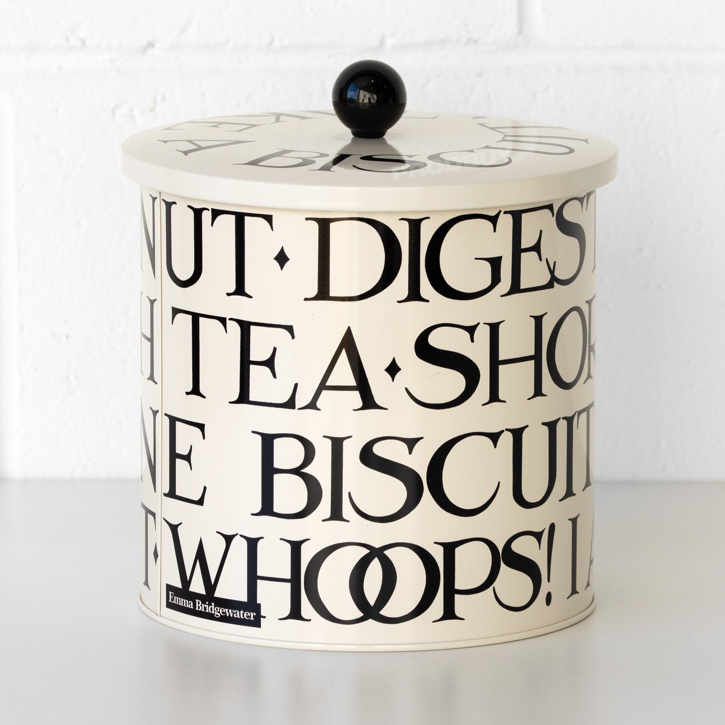 Emma Bridgewater 'Black Toast' Large Biscuit Tin