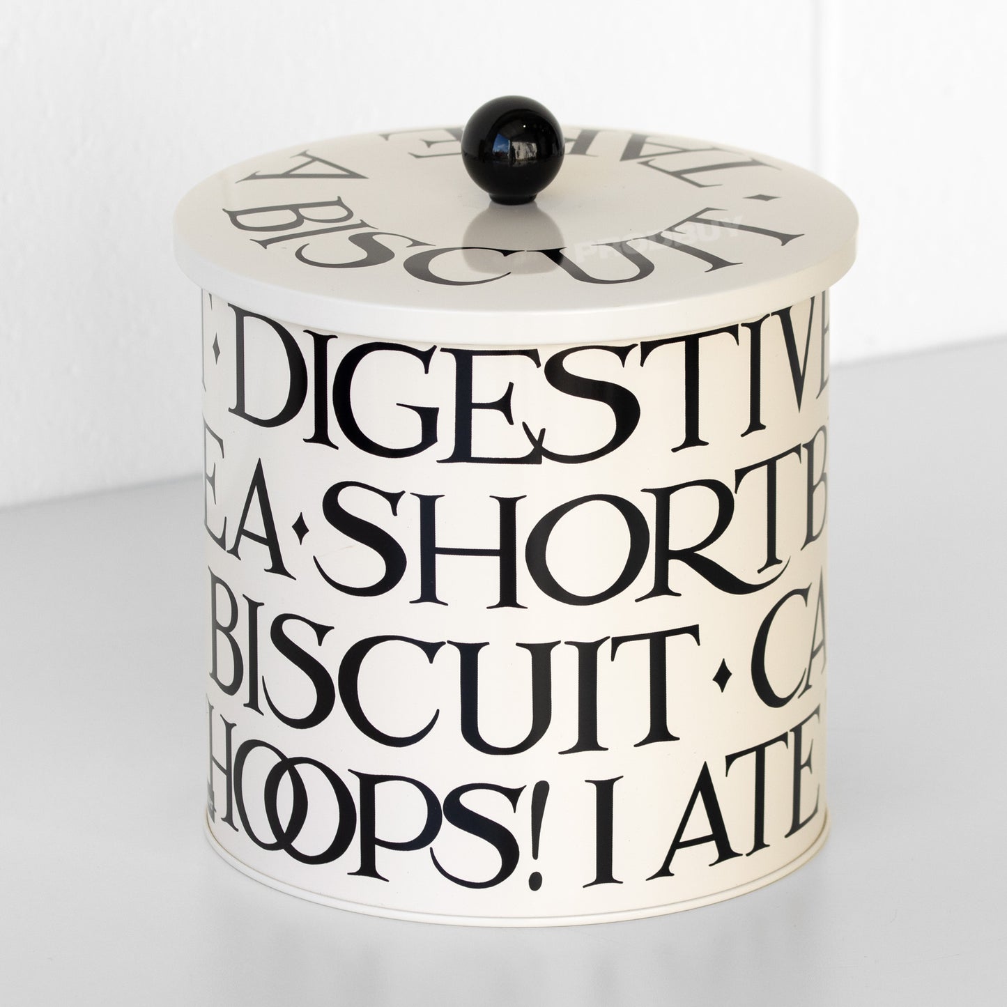 Emma Bridgewater 'Black Toast' Large Biscuit Tin