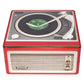 Retro Square Record Player Biscuit Storage Tin