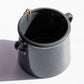 Small Plant Pot Jug with Dark Grey Colour & Side Handles