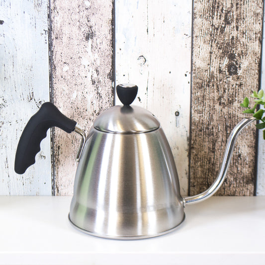 La Cafetiére 1.3L Stainless Steel Pour Drip Over Gooseneck Kettle Tea Coffee Pot