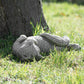 Sleeping Cat 33cm Stone Garden Statue