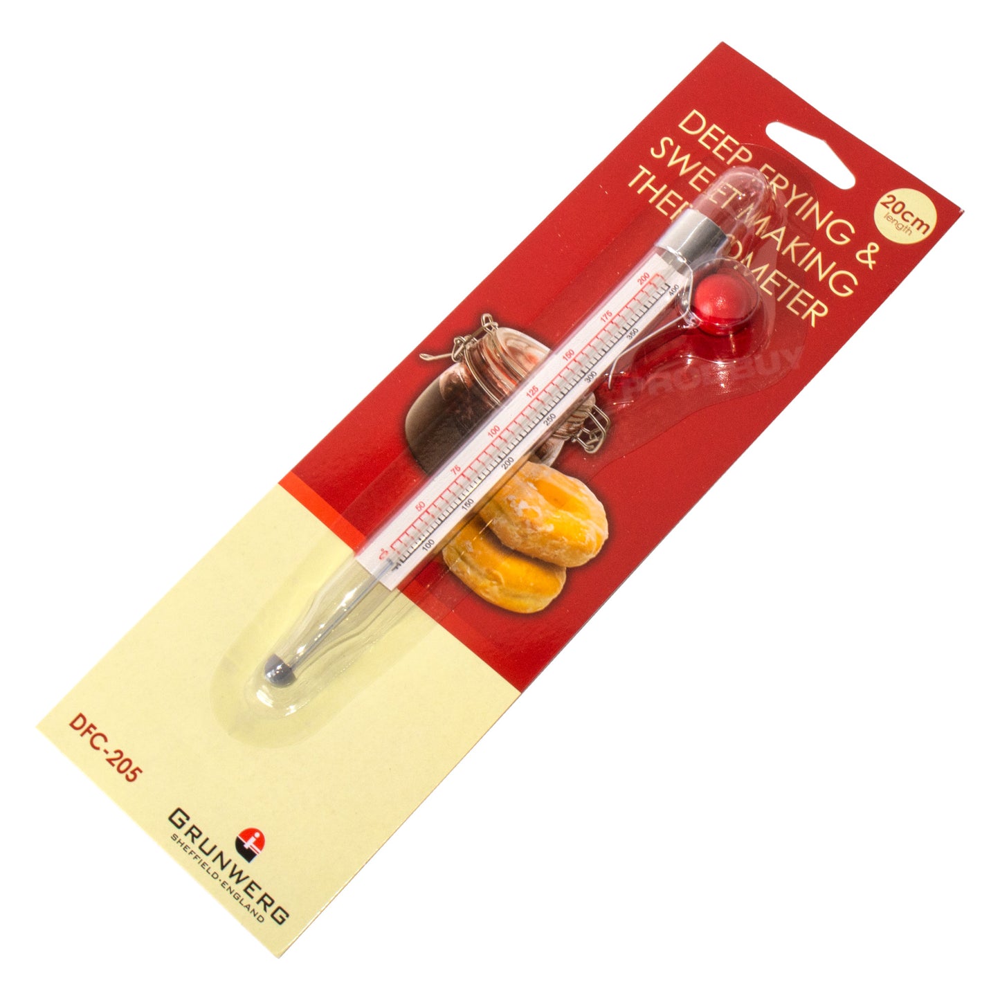 Adjustable Deep Frying Pan Food Thermometer