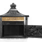 Victorian Style Black 'Letters' Wall Post Box