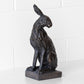 Gazing Hare Ornament Large 47cm Resin Statue