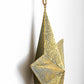 Wall Hanging 42cm Gold Metal Star Decoration