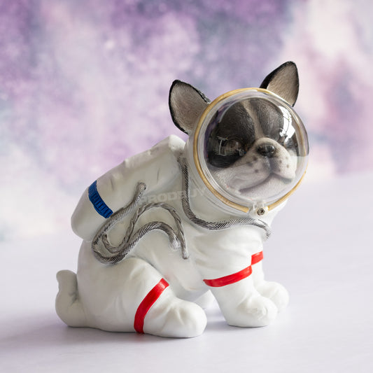 Small French Bulldog Astronaut Ornament