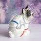 Small French Bulldog Astronaut Ornament