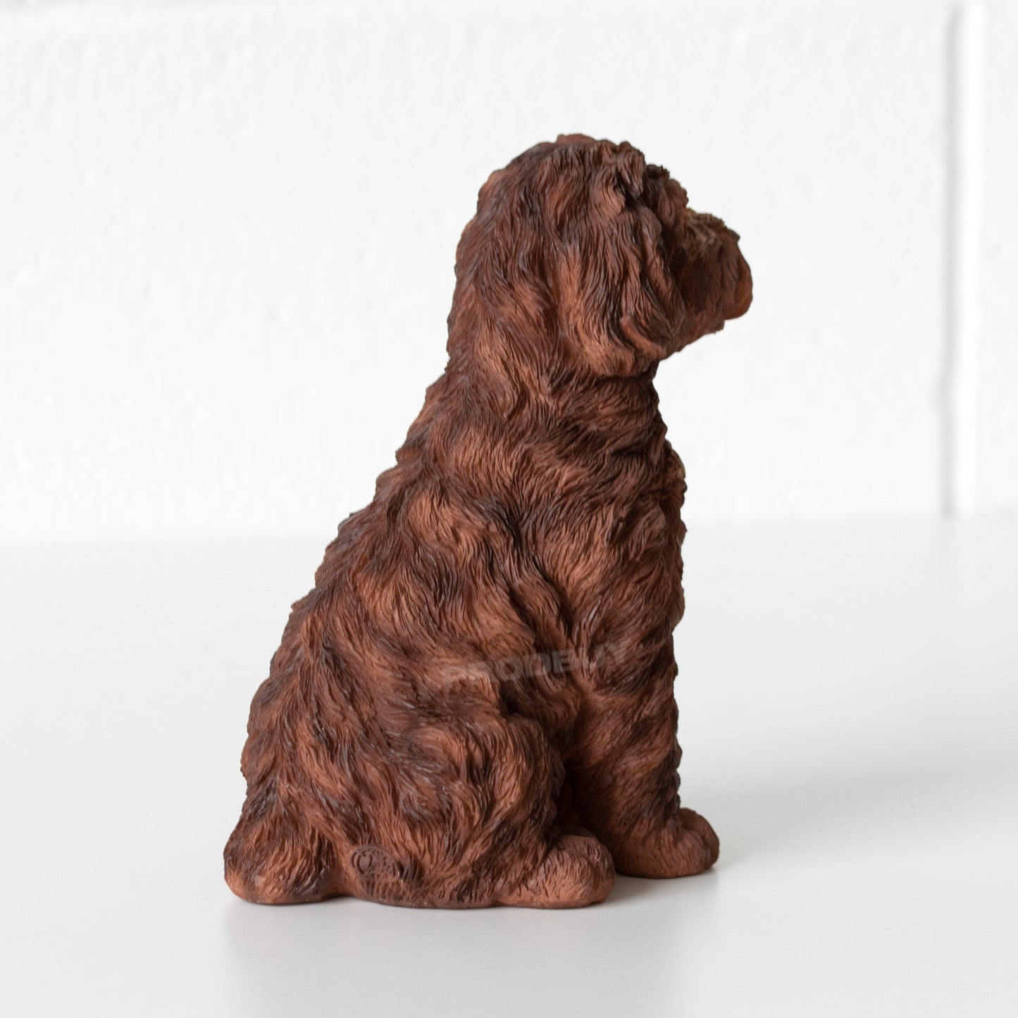 Sitting Cockapoo Dog Ornament 19cm