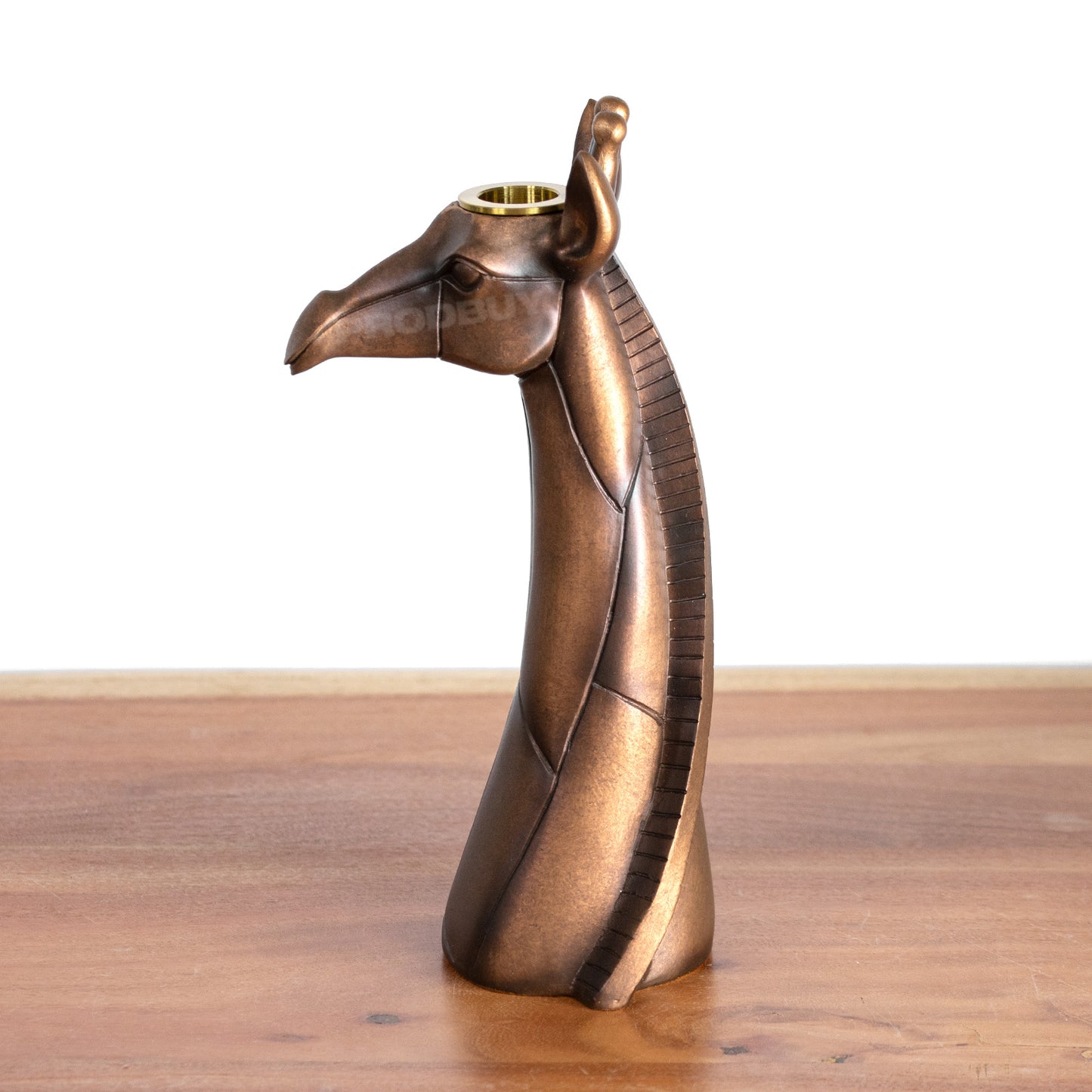 Giraffe Tapered Candle Stick Holder Ornament 24.5cm Tall