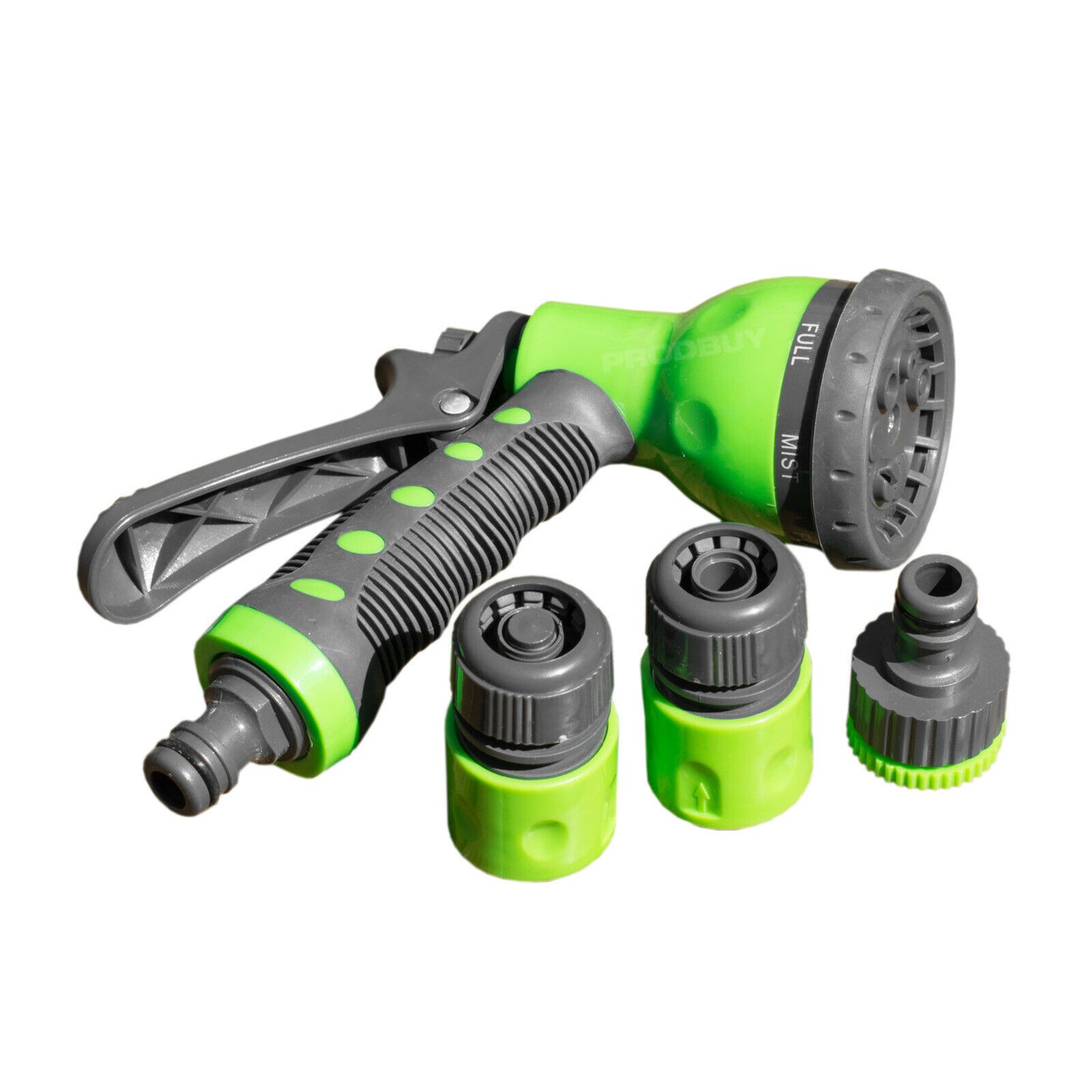 Hosepipe Accessories Set Spray Gun Nozzle Tap Connector Fittings Garden Watering