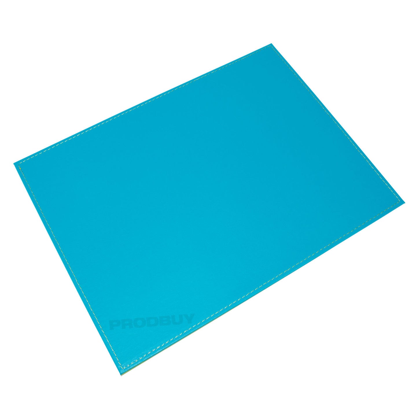 Turquoise & Lime 40cm Reversible Faux Leather Placemats