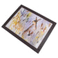 Floral Hare Padded Faux Leather Lap Tray