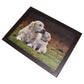 Golden Retrievers Padded Faux Leather Lap Tray