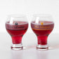 Set of 2 His Lordship and Her Ladyship Gin Glasses Bubble Stem