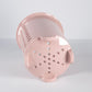 Pastel Pink Melamine Cutlery Drainer Caddy