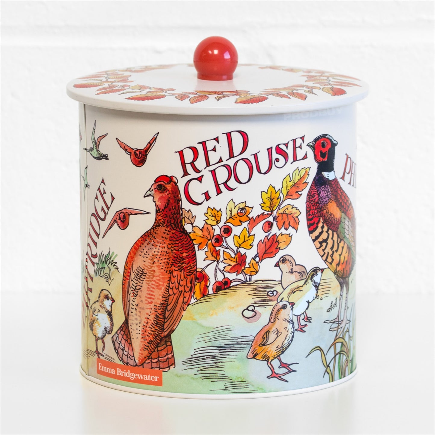Emma Bridgewater Game Birds Biscuit Tin Cookie Jar
