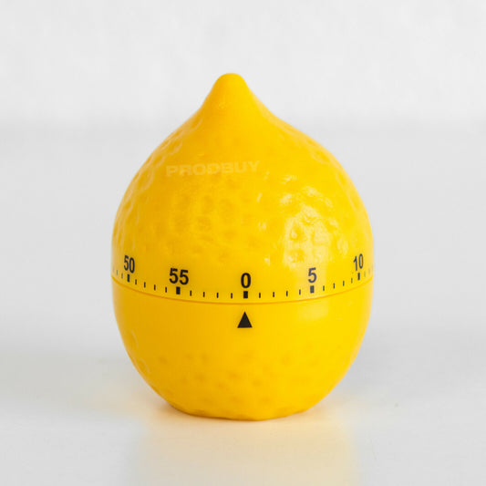 Lemon Shaped 60 Minute Mechanical Kitchen Timer