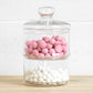 Retro 2 Tier Stackable Glass Storage Jar