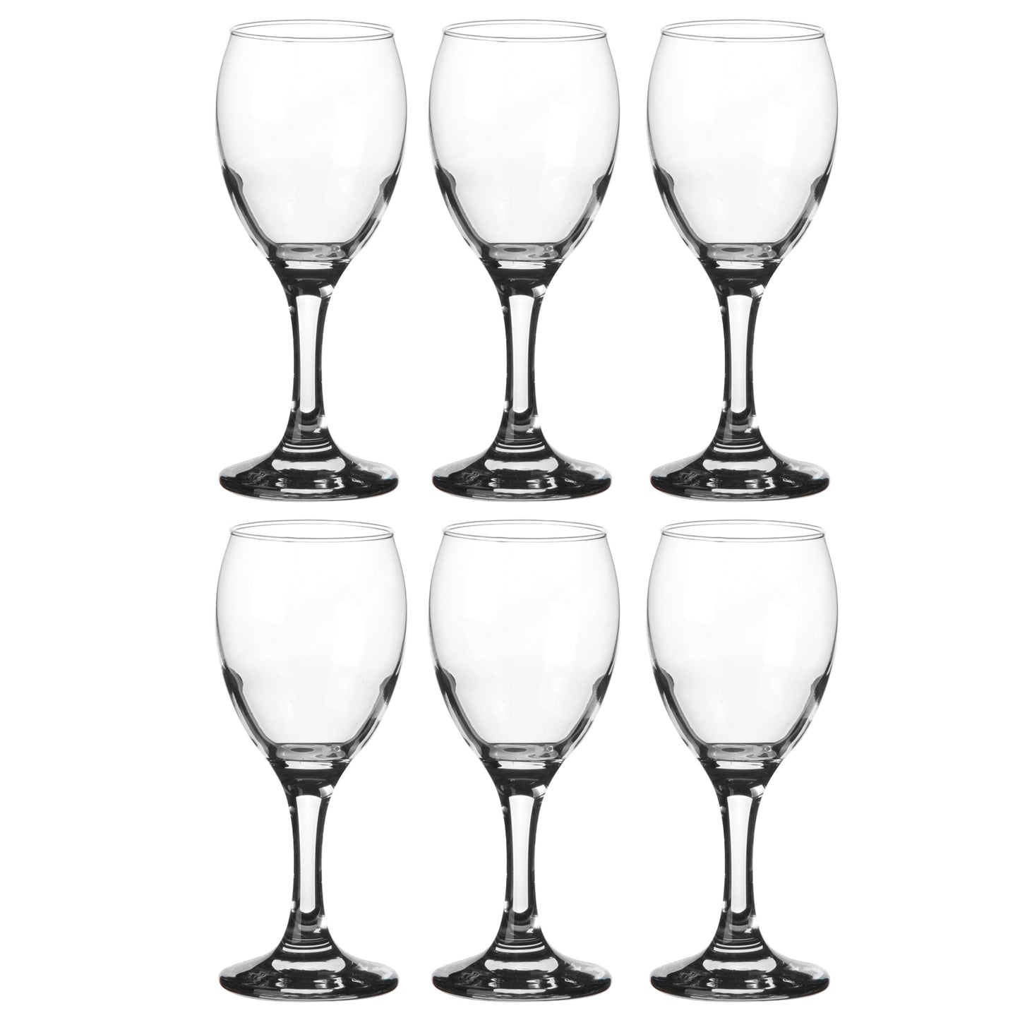 Set of Small 190ml Small Wine Glasses - Suitable for sherry, gin, wine and more