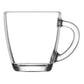 Set of 4 Small Glass Tea Mugs 190ml
