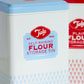 Set of 2 Retro Tala Flour Storage Tins