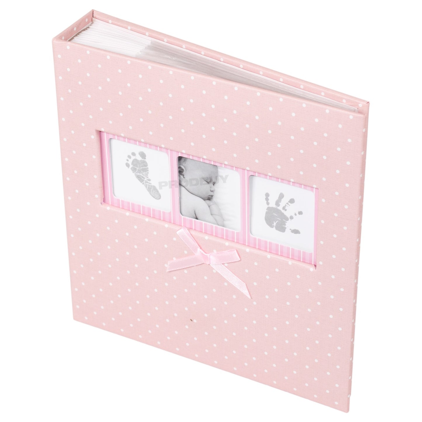 Pastel Pink Baby 4x6" Photo Album Book