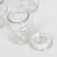 Set of 6 Small 150ml Glass Spice Jars