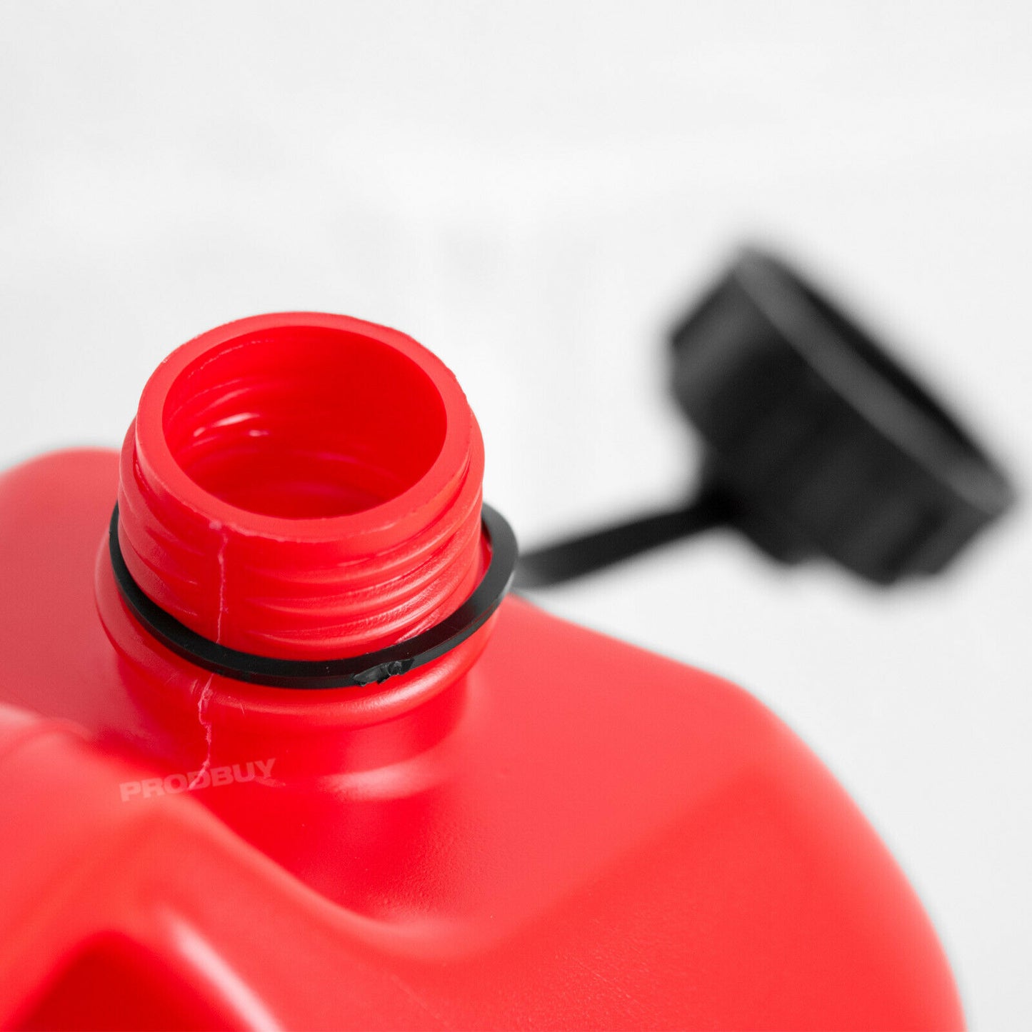 Red 10 Litre Plastic Jerrycan