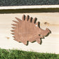 Felt Roof Wooden Hedgehog House Shelter Hibernation Habitat Nesting Home Box