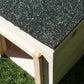 Felt Roof Wooden Hedgehog House Shelter Hibernation Habitat Nesting Home Box