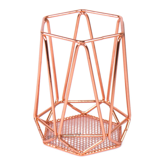 Copper Wire Kitchen Utensil Holder Caddy