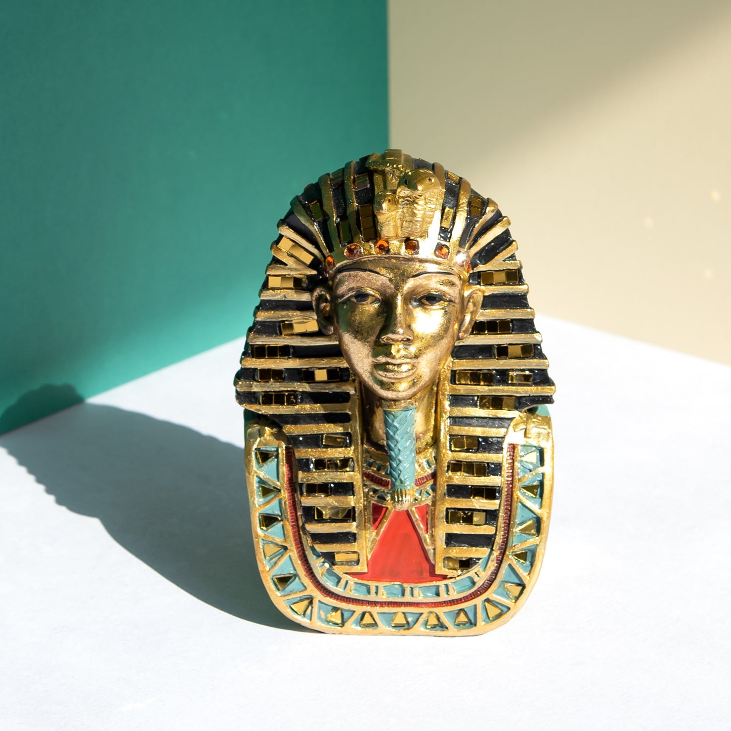 Tutankhamun Egyptian Bust 17cm Tall Egyptian Pharaoh Statue King Tut